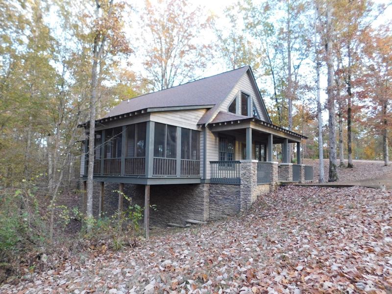 Cabin Tennessee Pickwick Lake Lot for Sale in Savannah, Hardin County