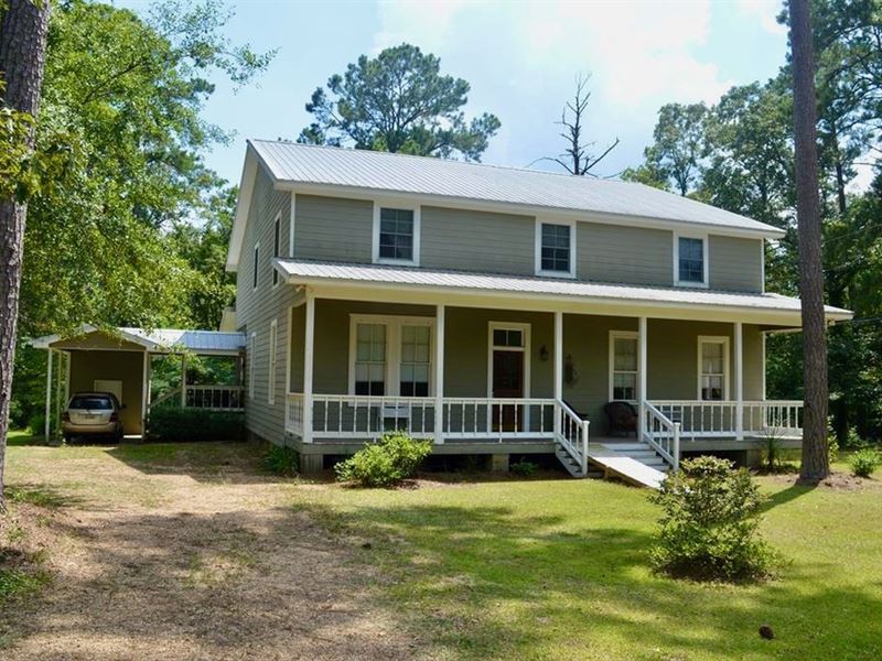 Large Country Home in North Pike SC : McComb : Pike County : Mississippi