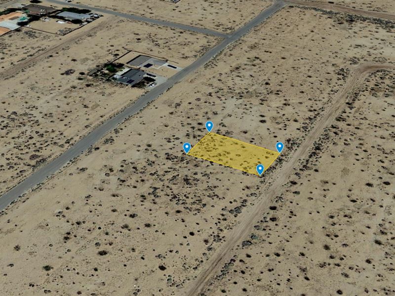 .22 Acre Residential Lot : California City : Kern County : California