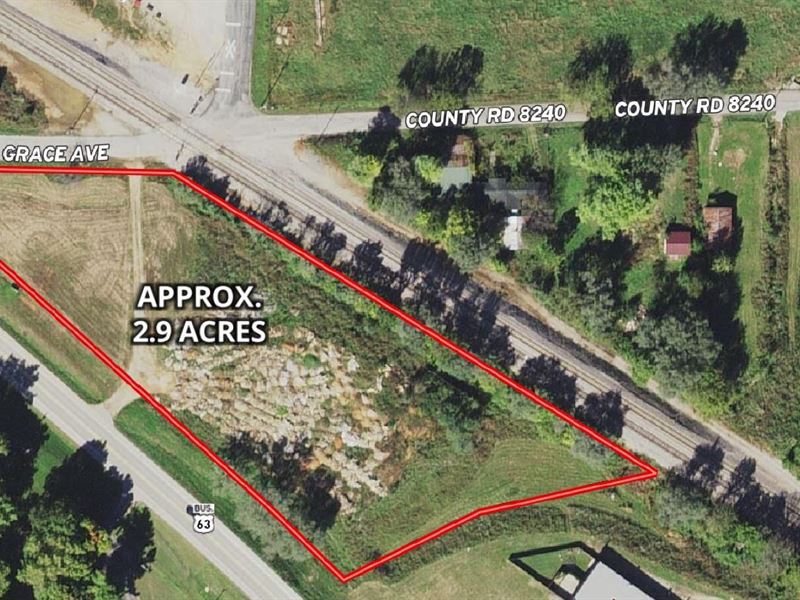 2.9 Acres Prime Commercial Location : West Plains : Howell County : Missouri