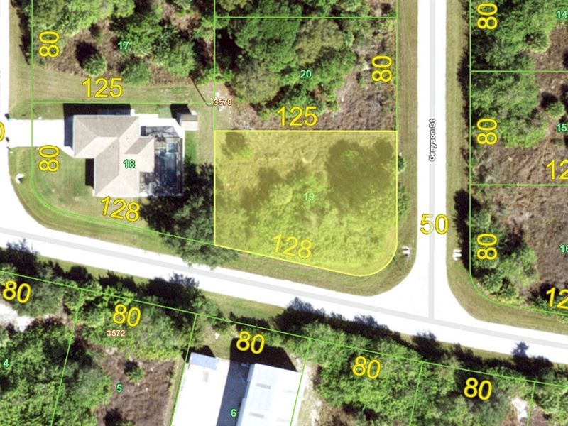 Premium Corner Lot : Englewood : Charlotte County : Florida