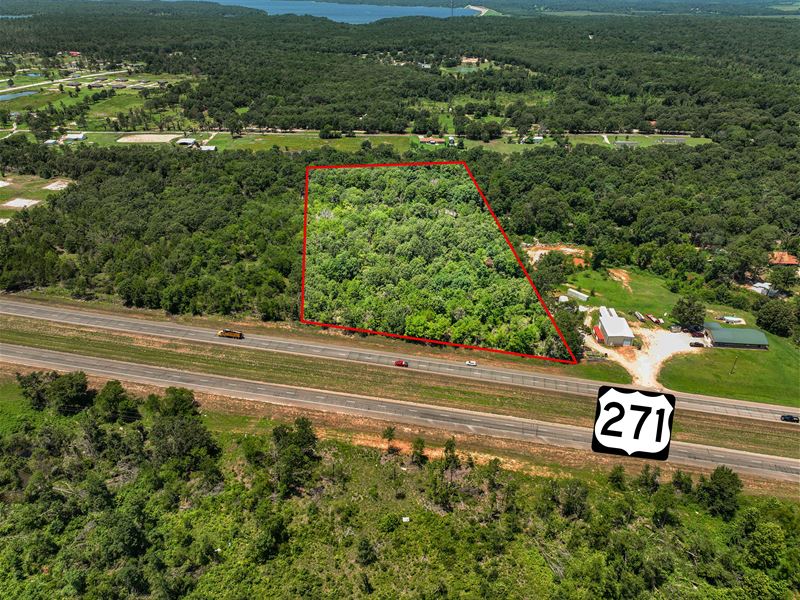 Excellent 5 Acre Commercial Tract : Powderly : Lamar County : Texas