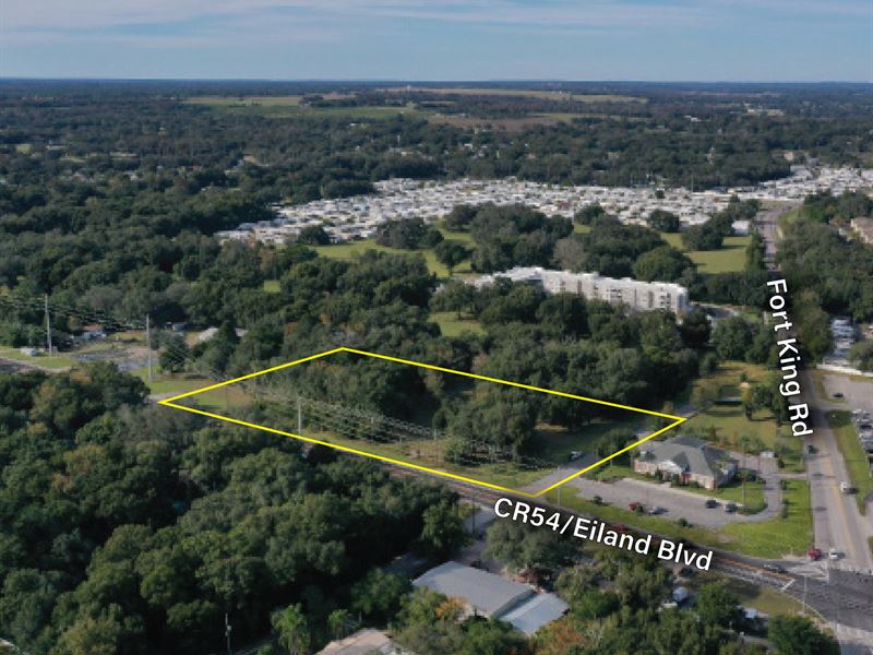 4 Acres for Commercial Development : Zephyrhills : Pasco County : Florida