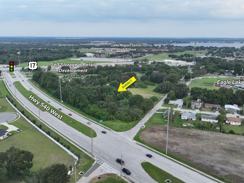 Hwy 540 W and Cooley Rd Development : Eagle Lake : Polk County : Florida