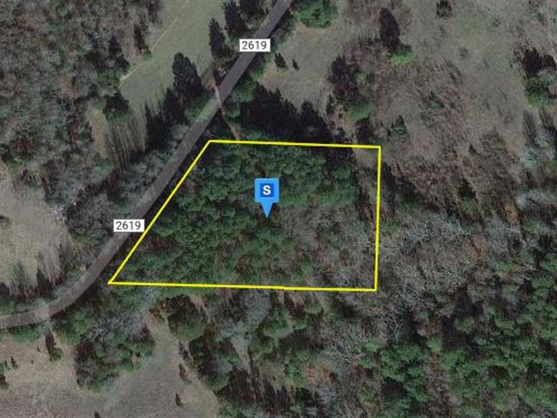 2.16 Acres in Cass County, Texas : Marietta : Cass County : Texas