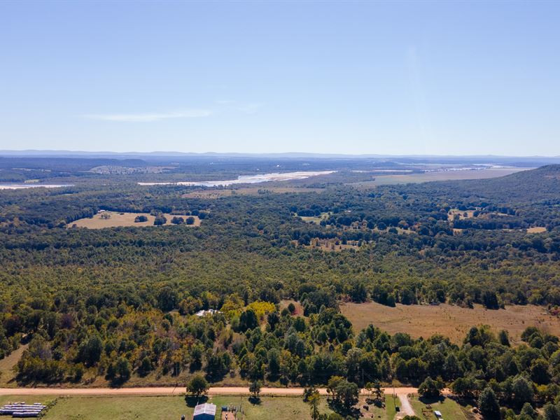 Amazing 20 Acres with View : Porum : Muskogee County : Oklahoma