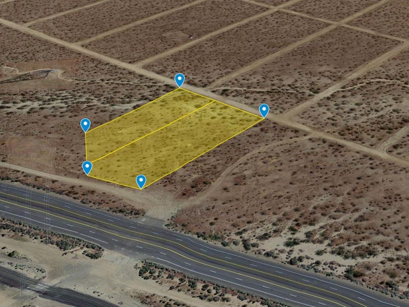 2.54 Acres in Kern County : Mojave : Kern County : California