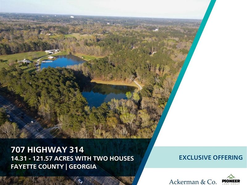 14.31 Acres, Wilkins Rd : Fayetteville : Fayette County : Georgia