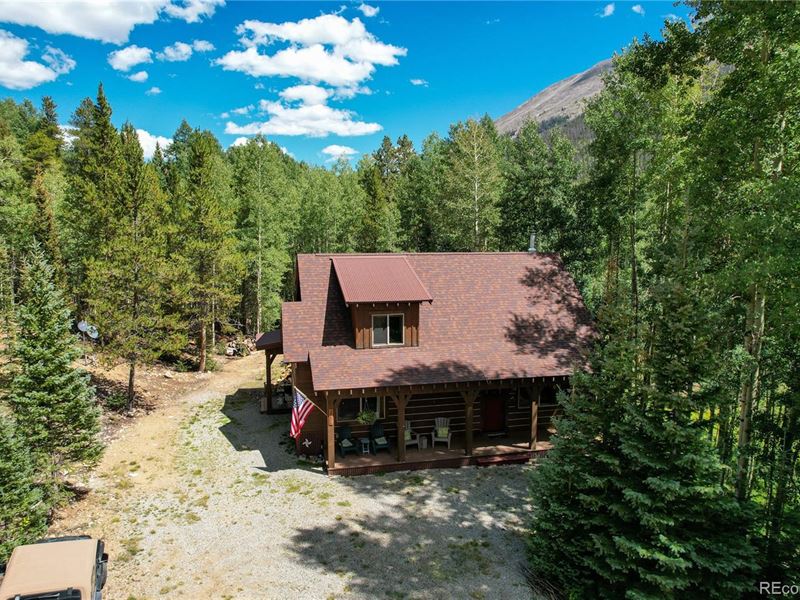 Mountain Home in St Elmo : Nathrop : Chaffee County : Colorado