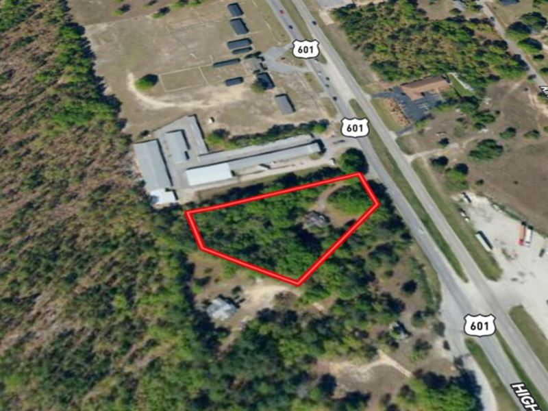 Hwy 601 Commercial Property : Lugoff : Kershaw County : South Carolina