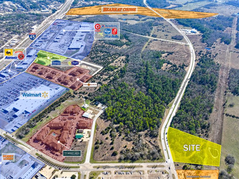 3 Acres Veterans Memorial Parkway : Huntsville : Walker County : Texas