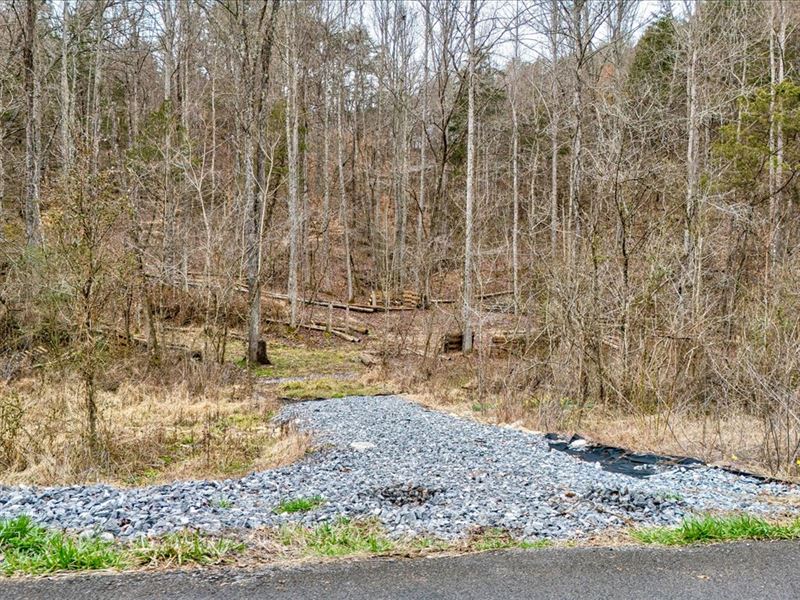 Unrestricted Living on 6.28 Acres : Bybee : Cocke County : Tennessee