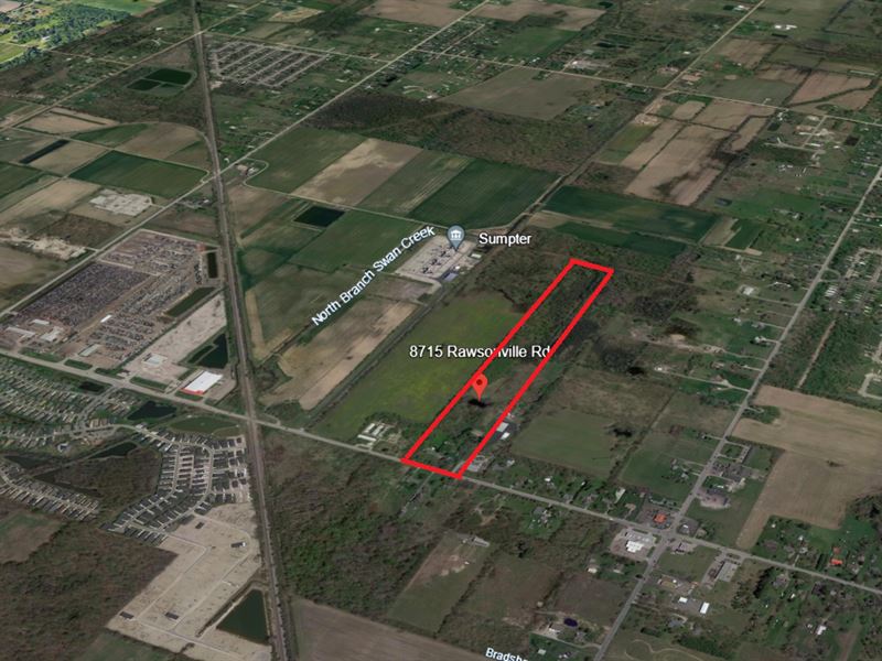 Industrial Land Development, Sale : Belleville : Wayne County : Michigan