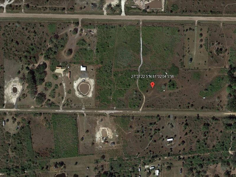 1.25 Ac in Okeechobee County Awaits : Okeechobee : Okeechobee County : Florida