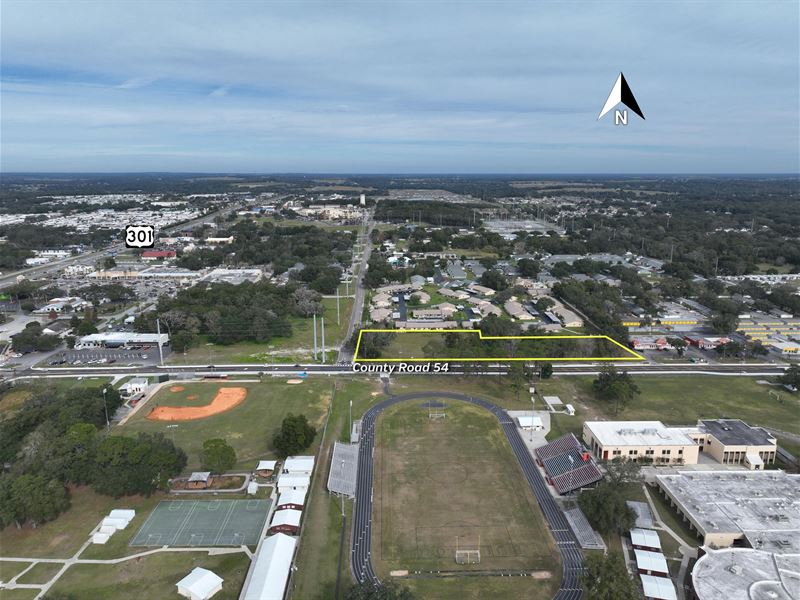 3.05 Ac, Commercial Dev, CR Hwy 54 : Zephyrhills : Pasco County : Florida