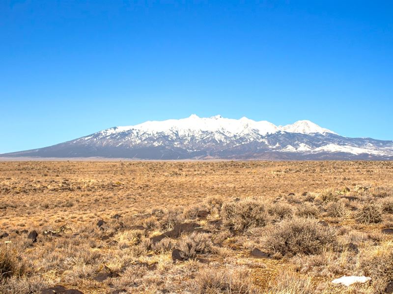 4.82 Acres Mountain View Land : Blanca : Costilla County : Colorado