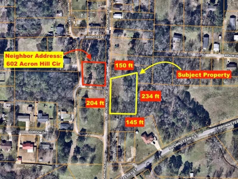 Prime Vacant Land in Athens, AL : Athens : Limestone County : Alabama