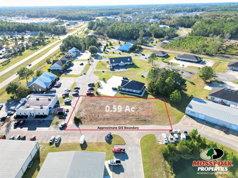 .59 Ac Commercial Building Lot : Saint Marys : Camden County : Georgia