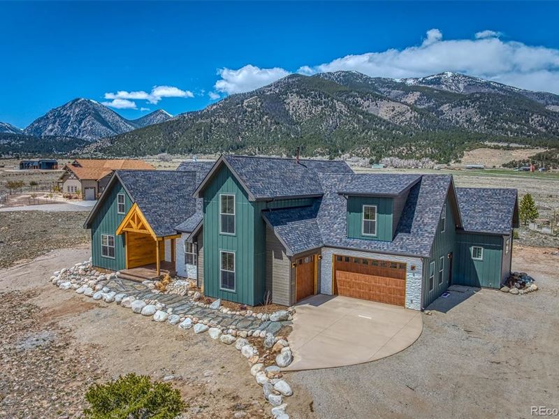 Stunning New Mtn Contemporary : Buena Vista : Chaffee County : Colorado