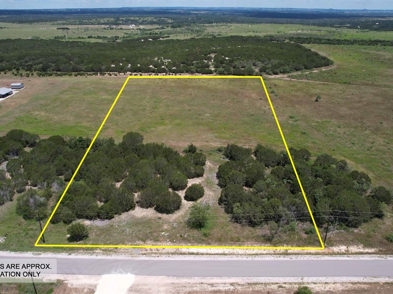 Lot 8, Homestead Hills : Lampasas : Burnet County : Texas