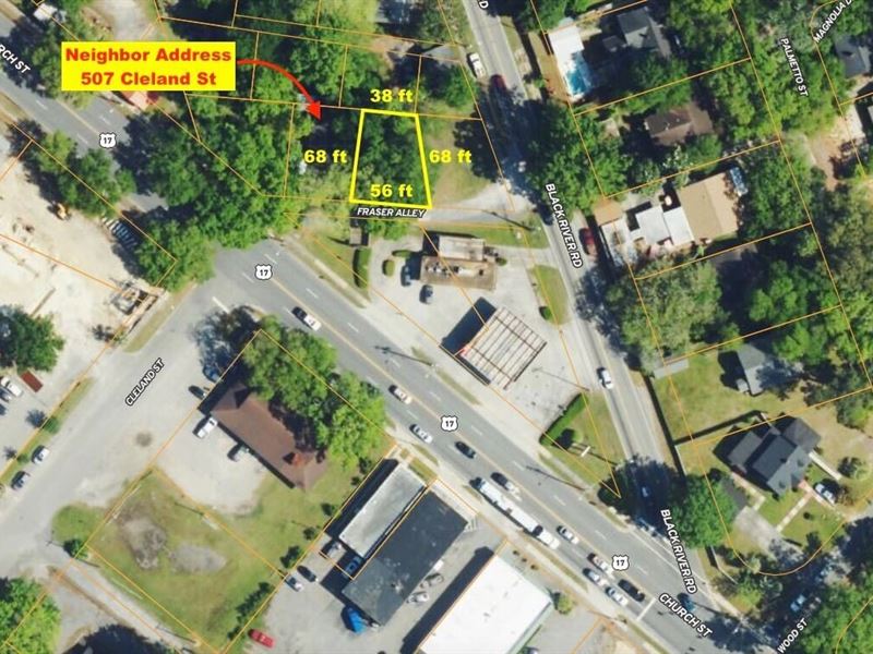 Ready to Build Vacant Land : Georgetown : Georgetown County : South Carolina