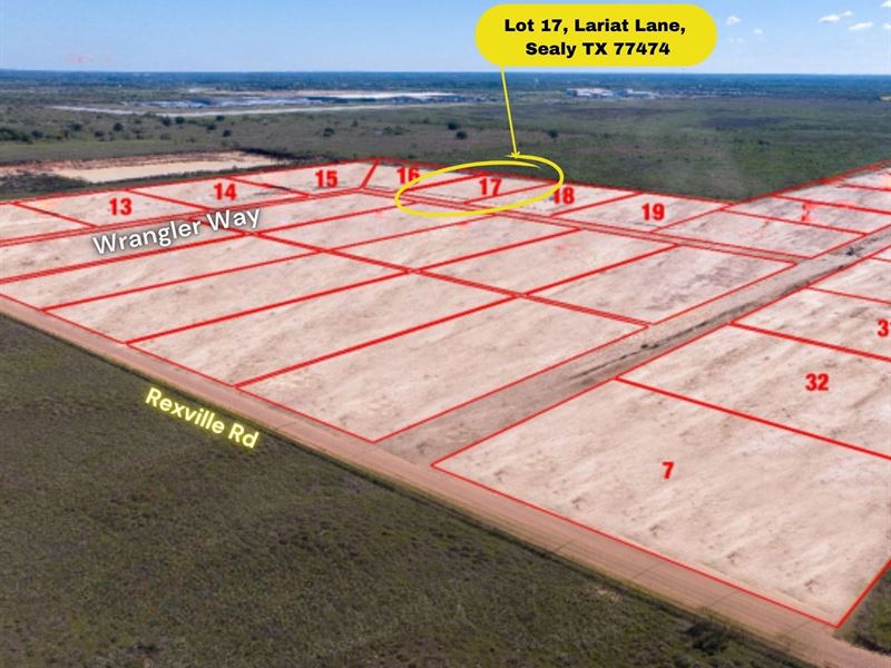 Lot 17, 2.00 Acres in Austin County : Sealy : Austin County : Texas