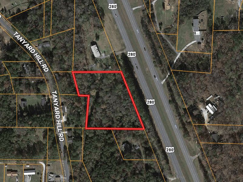 2.64 AC Hwy 280 in Talladega Cty : Sylacauga : Talladega County : Alabama