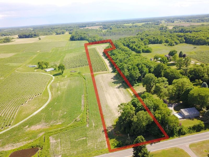 9 Acre Building Lot Berrien County : Berrien Springs : Berrien County : Michigan