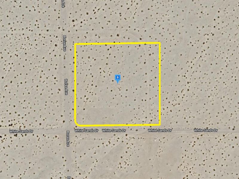 $629.31 Down, 2.19 Acres Corner Lot : Twentynine Palms : San Bernardino County : California