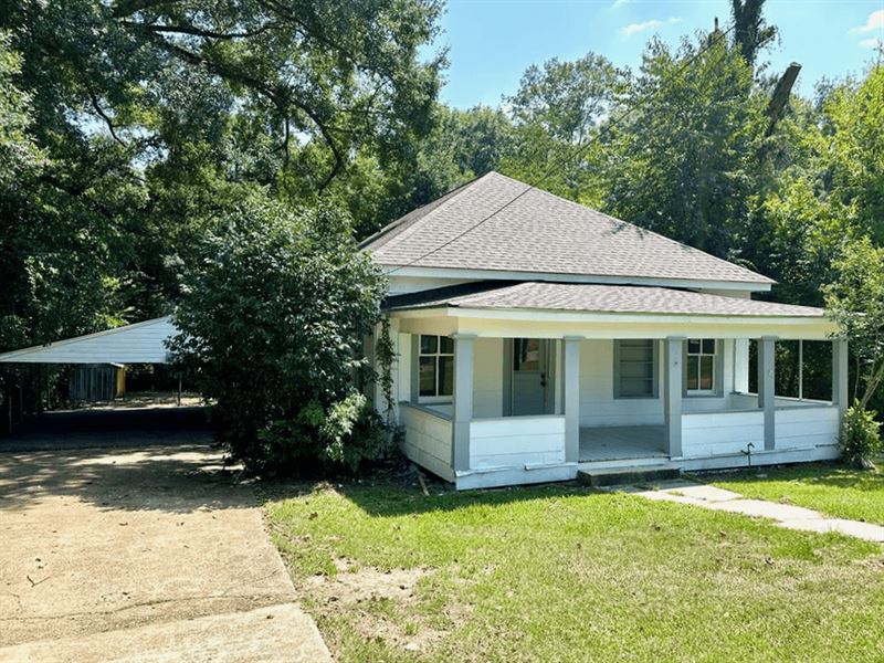 Home in Town for Sale in McComb, MS : McComb : Pike County : Mississippi