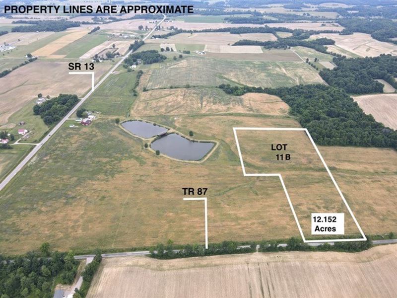 SR 13 -12 Acres, Perry County : Thornville : Perry County : Ohio