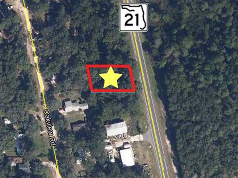 Commercial Parcel Zoned BA : Melrose : Clay County : Florida