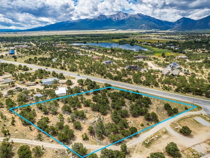 Commercial Land with Hwy Frontage : Buena Vista : Chaffee County : Colorado