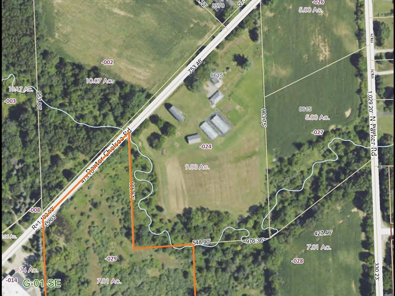 Residential Land, Lima Twp, Dexter : Dexter : Washtenaw County : Michigan