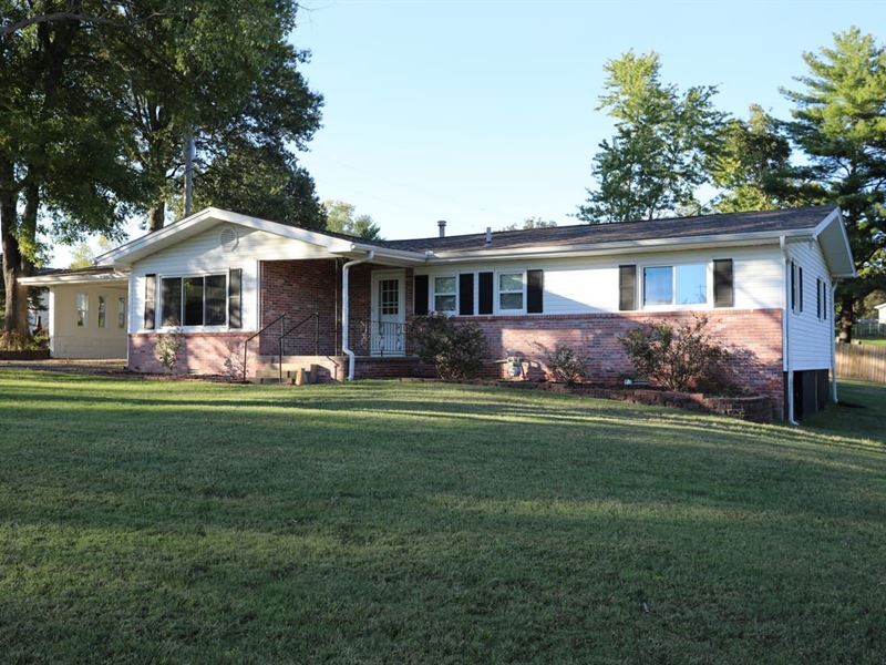 4-Bed Ranch Styled Home for Sale : Puxico : Stoddard County : Missouri