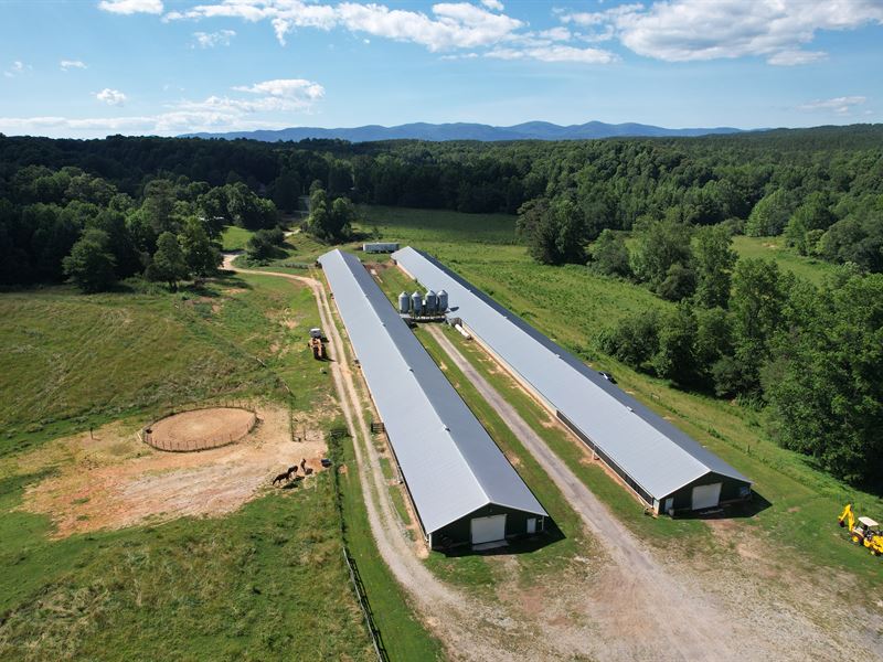 Tornado Ridge Broiler Farm : Dawsonville : Dawson County : Georgia