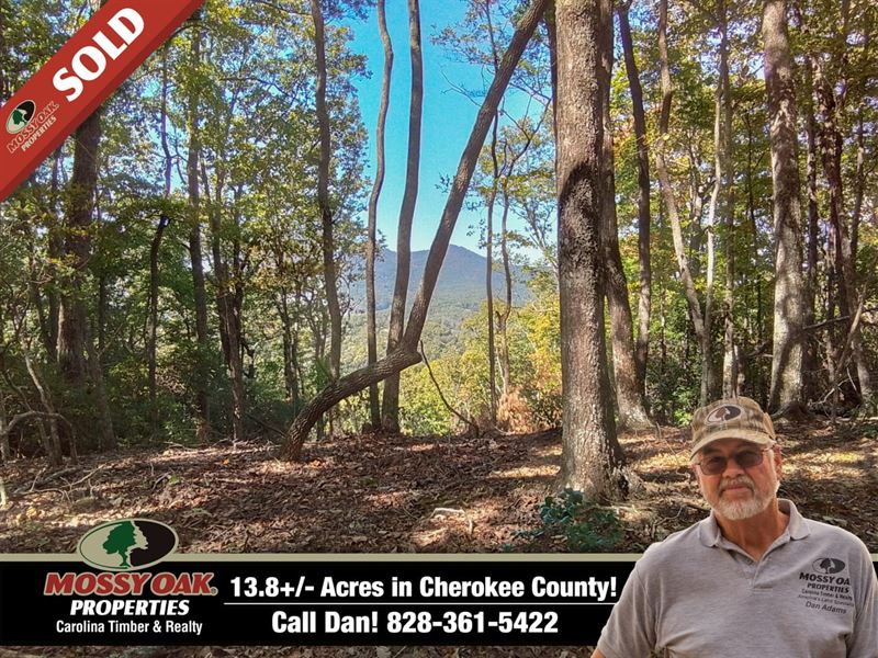 13.87 Acre Package / 2 Lots Plus : Murphy : Cherokee County : North Carolina