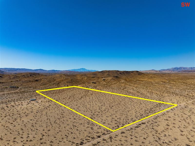 Great Potential Lot, $2,896.80 Down : Joshua Tree : San Bernardino County : California