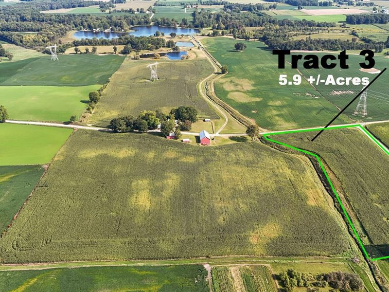 Tract 3 / 5.9 Acres / Potential : Warsaw : Kosciusko County : Indiana