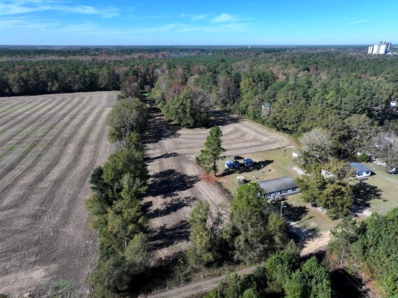 Residential or Mini Farm for Sale : Maxton : Scotland County : North Carolina