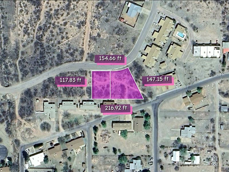 Combined Nice Vacant Lots for Sale : Bisbee : Cochise County : Arizona