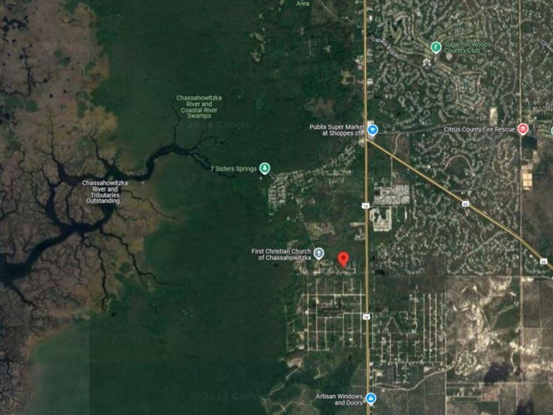 Perfect Corner Lot for Sale in FL : Homosassa : Citrus County : Florida