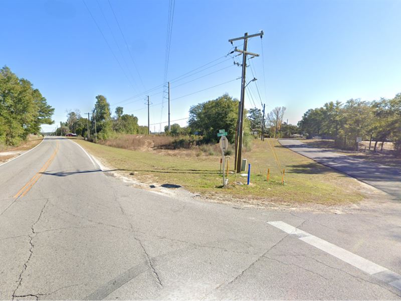 Prime 0.37 Acre Corner Lot : Defuniak Springs : Walton County : Florida