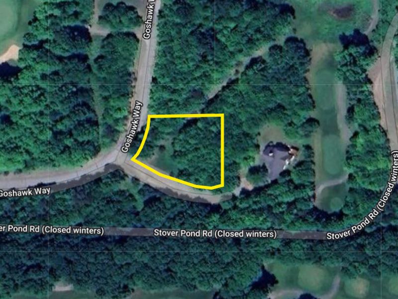 4 Vacant Lots in Hawk's Eye Golf : Bellaire : Antrim County : Michigan