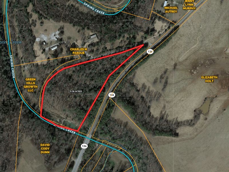 9.36 Acres in Cookeville, TN : Cookeville : Overton County : Tennessee