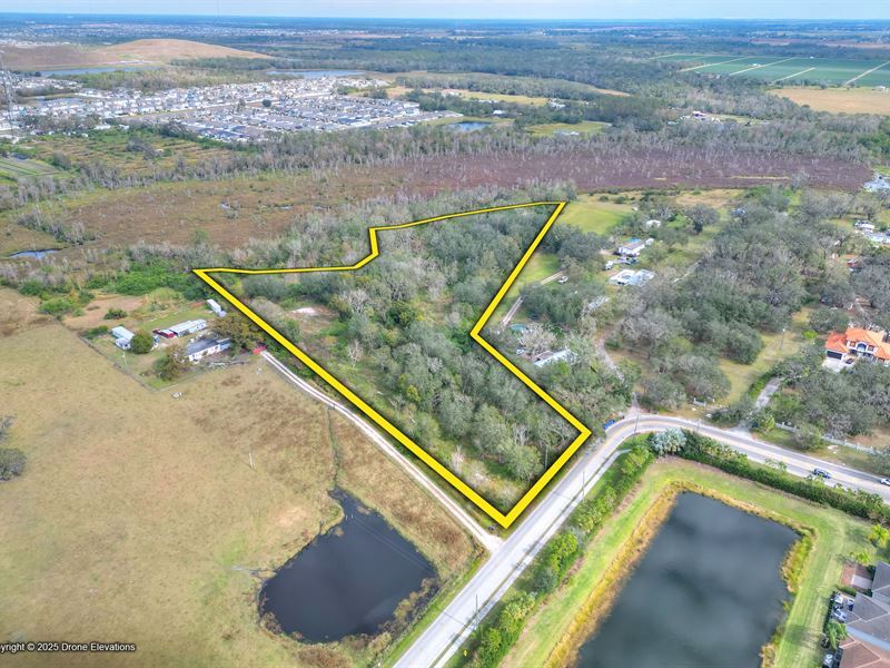 Bill Tucker Road 8 Acre RV Site : Wimauma : Hillsborough County : Florida