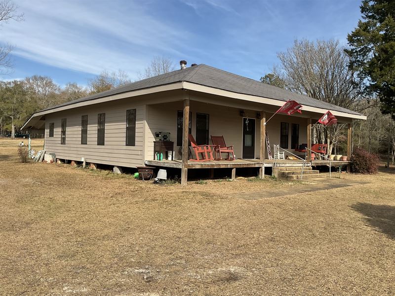 Center Ridge Rd House and Land : Honoraville : Crenshaw County : Alabama