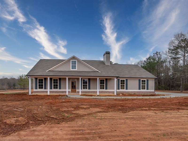 Ranch Home on 4+ Acres : Social Circle : Walton County : Georgia