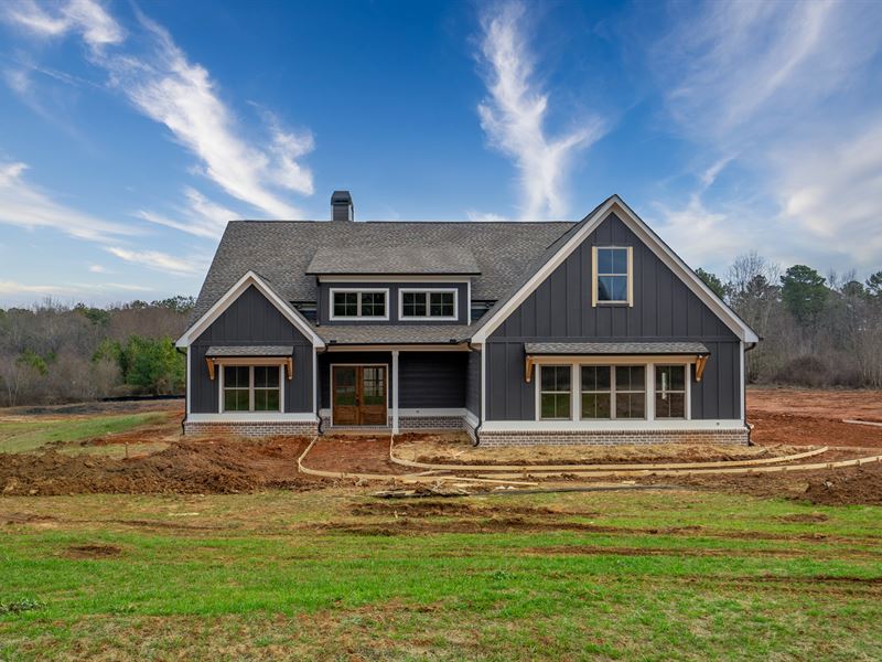 New Construction on 3+ Acres : Social Circle : Walton County : Georgia