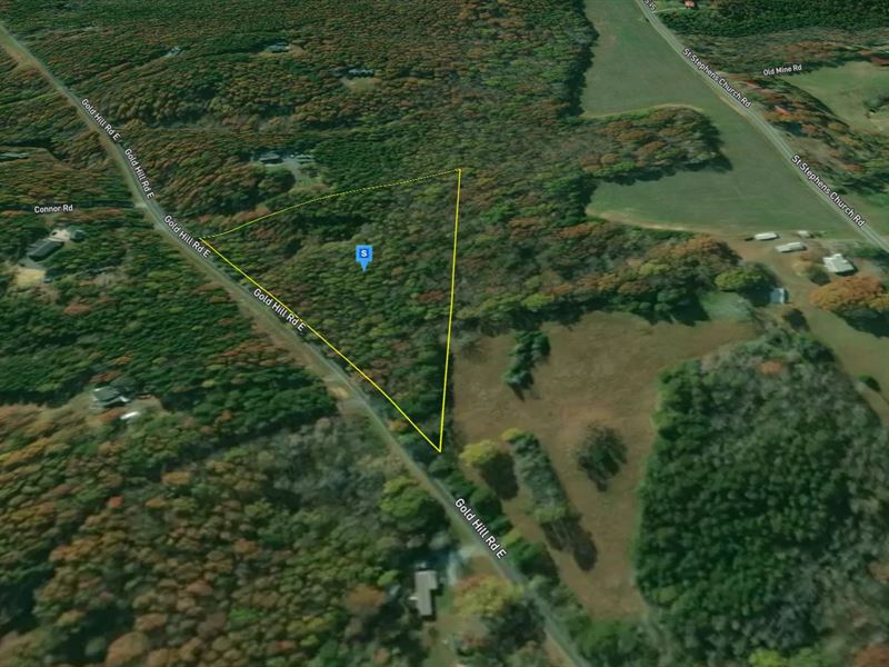 5.31 Acres in Cabarrus County, NC : Gold Hill : Cabarrus County : North Carolina